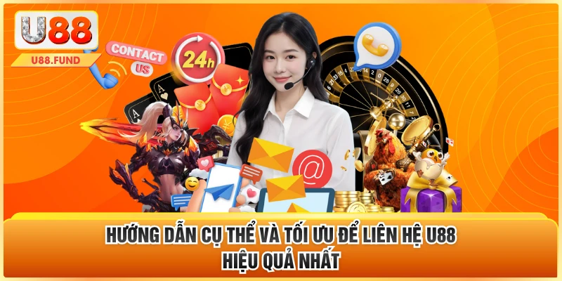 Hướng dẫn cụ thể và tối ưu để liên hệ U88 hiệu quả nhất