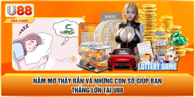Nằm Mơ Thấy Rắn Và Những Con Số Giúp Bạn Thắng Lớn Tại U88