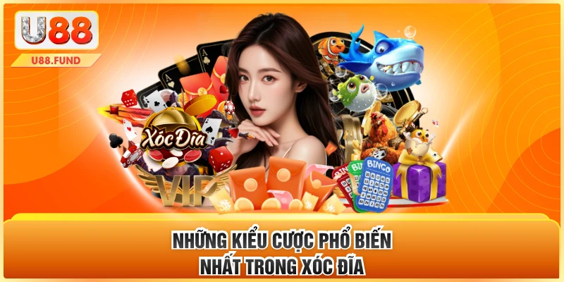Những kiểu cược phổ biến nhất trong xóc đĩa